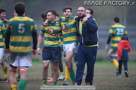 2018-11-11 Chicken Rugby Rozzano-Caimani Rugby Lainate 162